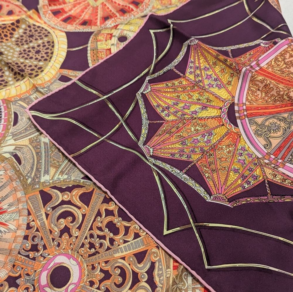 Hermes “Les Dômes Célestes” silk scarf - Picture 13 of 16